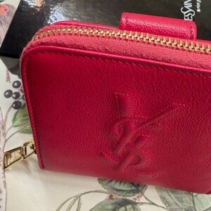 YSL ZIP-AROUND WALLET - PRISTINE!